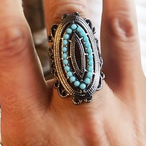 NWT Statement Ring size 8
