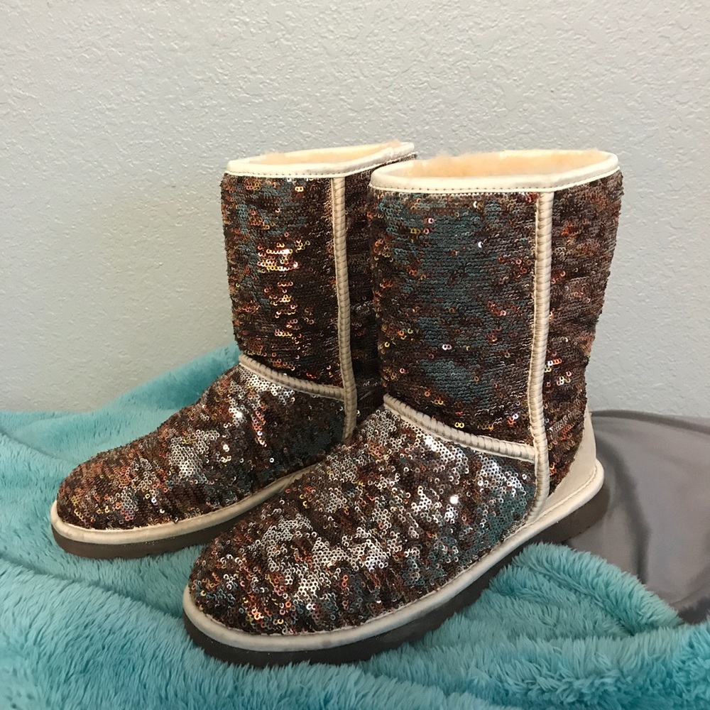 Sequin ugg boots authentic(ON HOLD!)