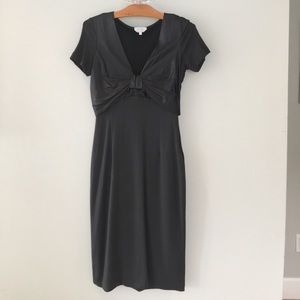 Max Mara fitted black dress