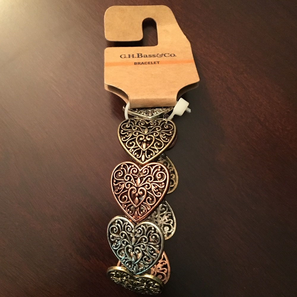 Bass Heart filigree bracelet
