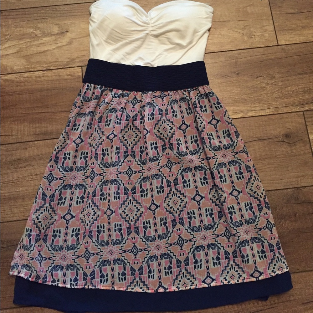 Charlotte Russe tribal design dress