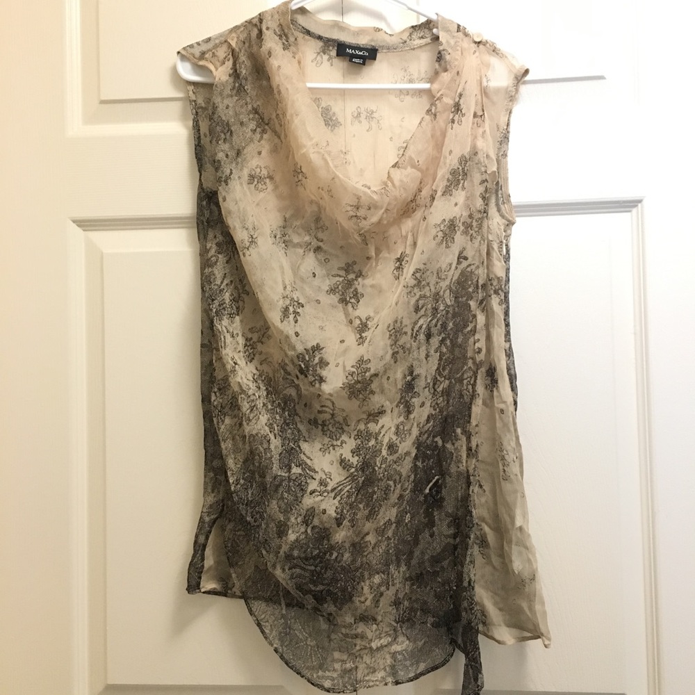 MaxMara double layered top