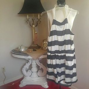 Never Worn Silky Romper with pockets