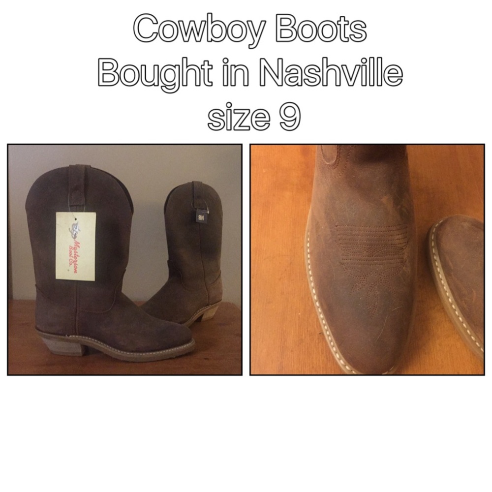 Cowboy boots size 9 new without tags