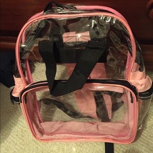 Small Clear *stadium approved* Backpack