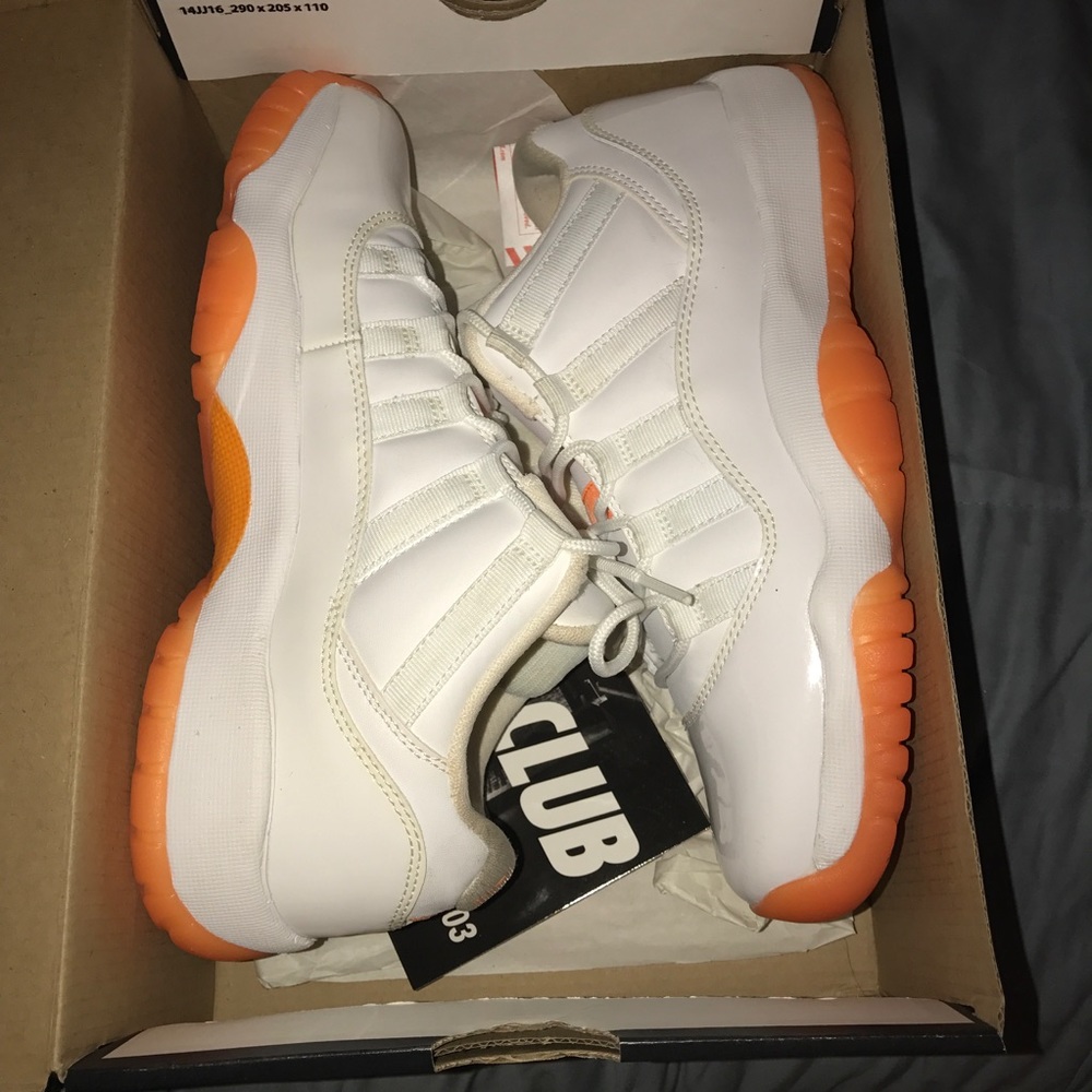 Jordan low 11 CITRUS