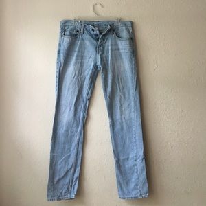 Light wash Hollister skinny jeans