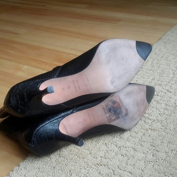 Anne Klein New York Embossed Bootie - Picture 4 of 6