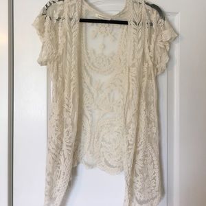 Lace cardigan