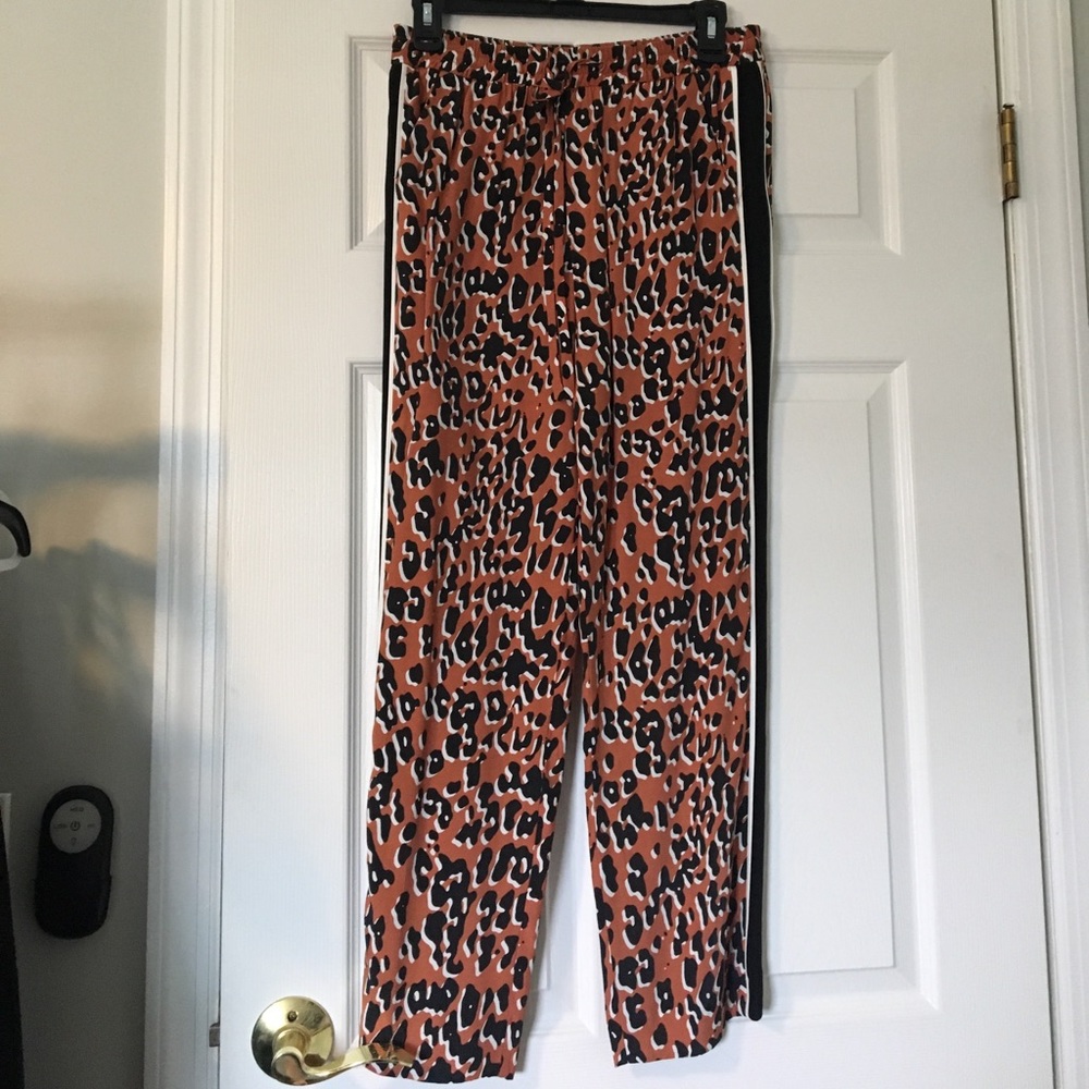 Zara Drawstring Printed Pants