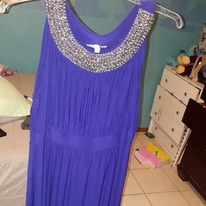 Dark purple dress