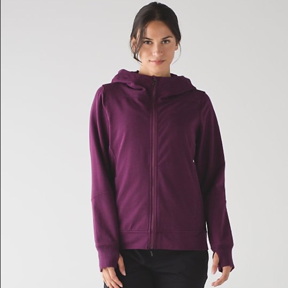 Purple lululemon hoodie