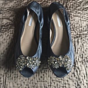 Vera Wang Lavender black flats