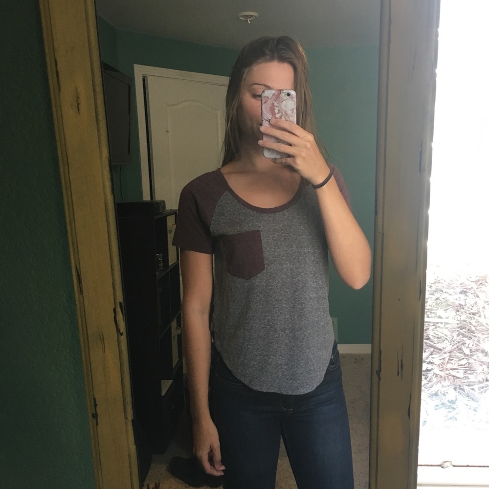 Women's baseball tee
