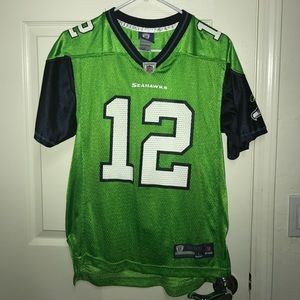 Authentic Seahawks Jersey Youth Large