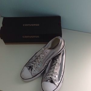 Silver Converse