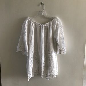 Off the shoulder blouse