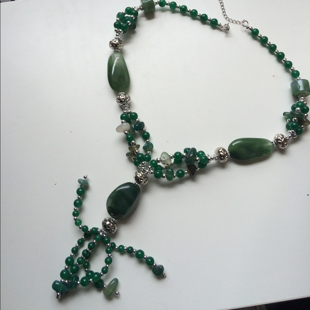 Green necklace
