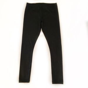 American Apparel Vegan Leather Leggings - Size M