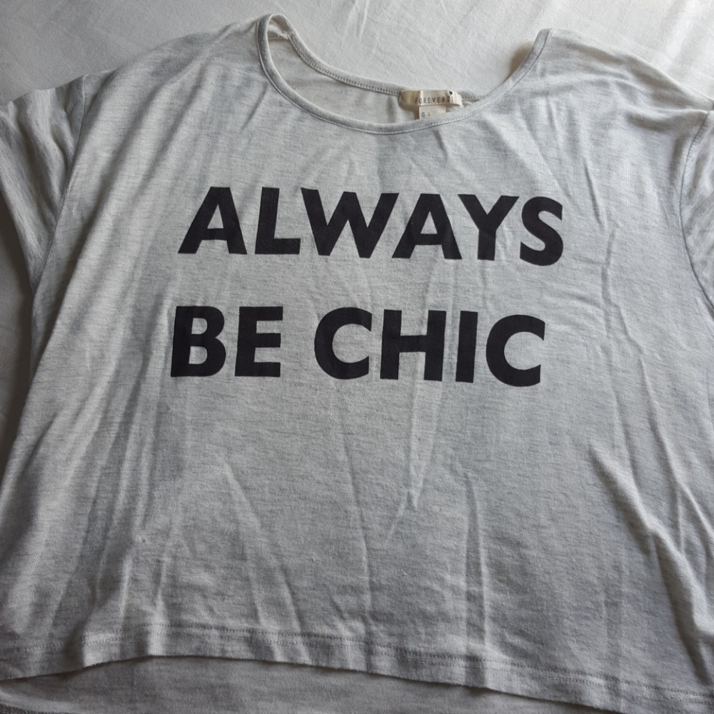 Forever 21 Short Sleeve Graphic Top