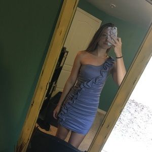 Women's one shoulder dress