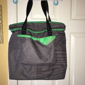 Under armour gym/diaper bag. Super sturdy