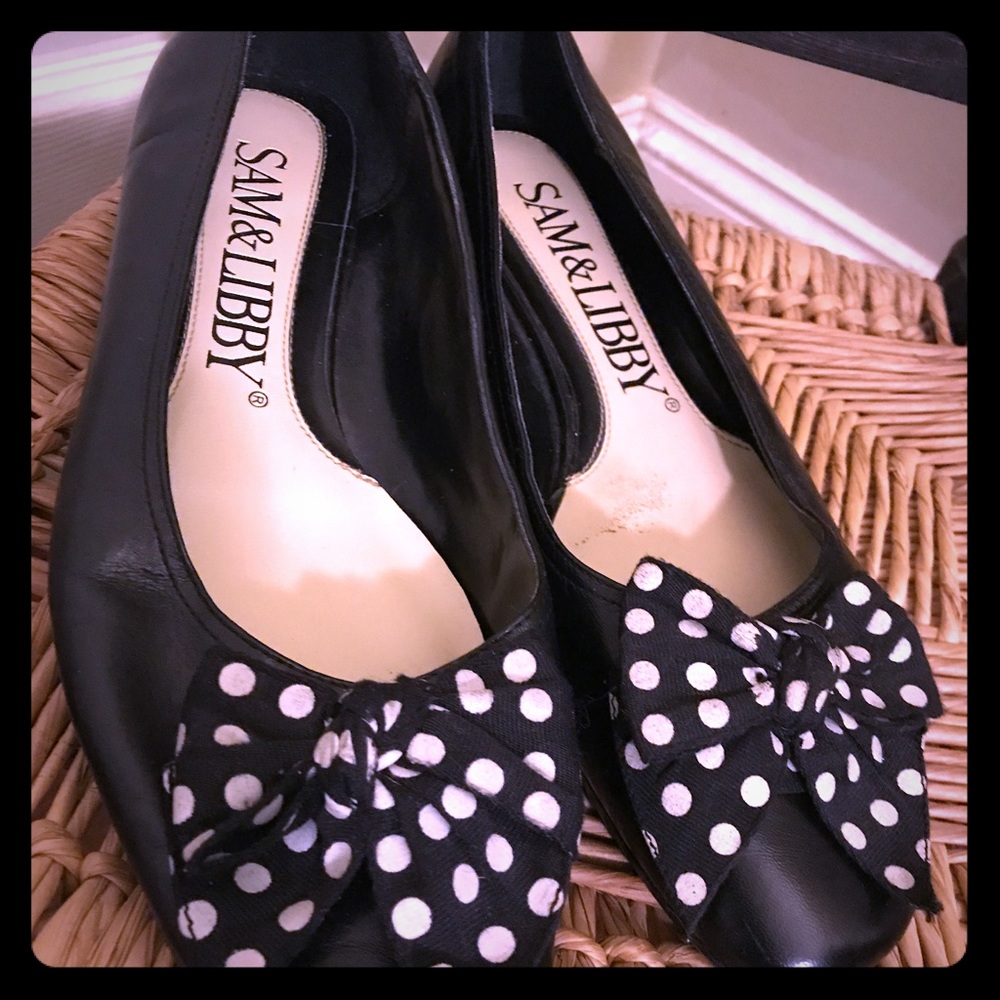 Cute Polka Dot Ballet Flats