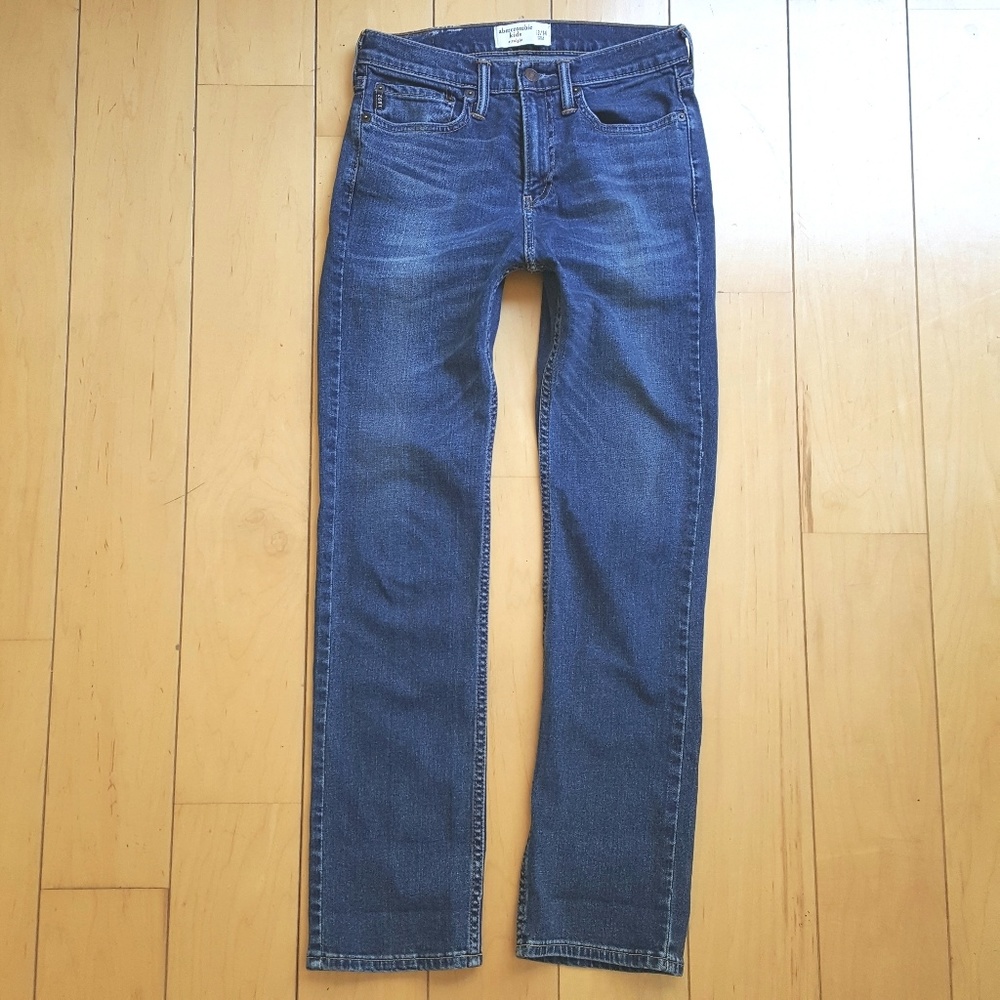 Abercrombie Boys Straight Jeans. A&F Kids 13/14