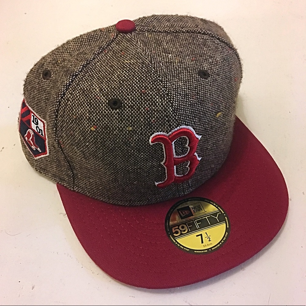 New Era 5950 Boston Red Sox Fitted Hat 7 1/2 MLB