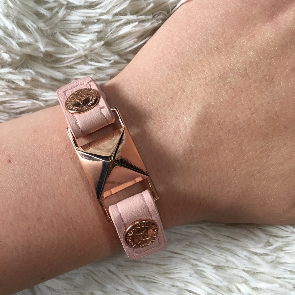 BCBGeneration Leather Stud Bracelet