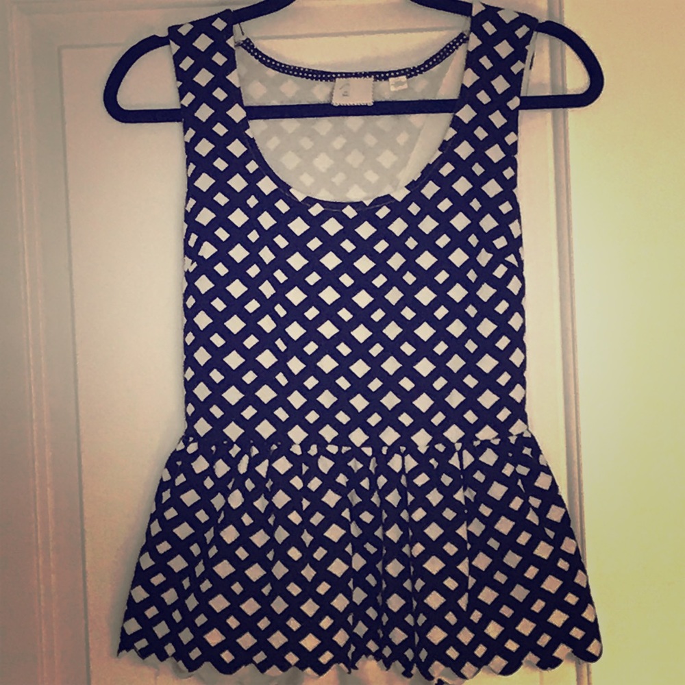 Anthropologie Postmark Clovelly Peplum