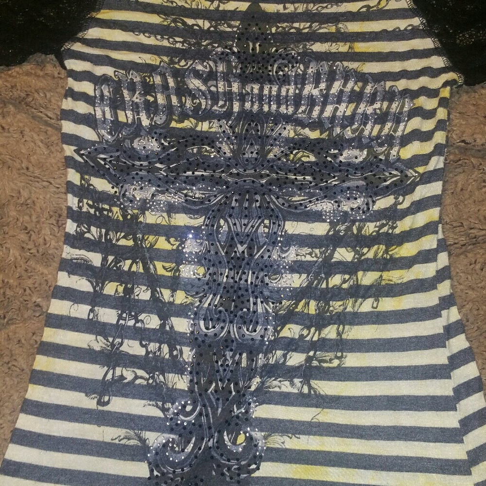 Crash and Burn Buckle top