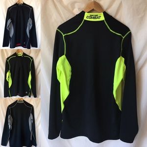✌🏼Nike Pro Combat Hyperwarm Dri-Fit Max Pullovers