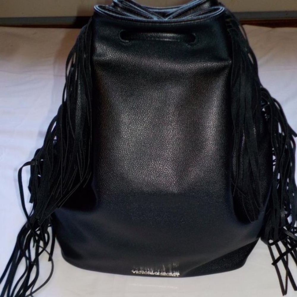 Victoria's Secret full size backpack fringe purse