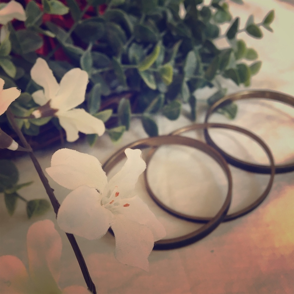 Black and Gold Bangles