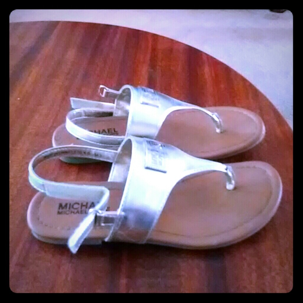 Michael Kors Girls Youth Goldleaf Sandals