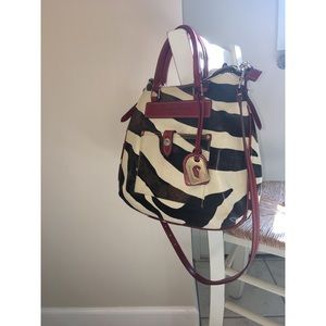 Dooney & Bourke Cross Body Satchel (animal print)