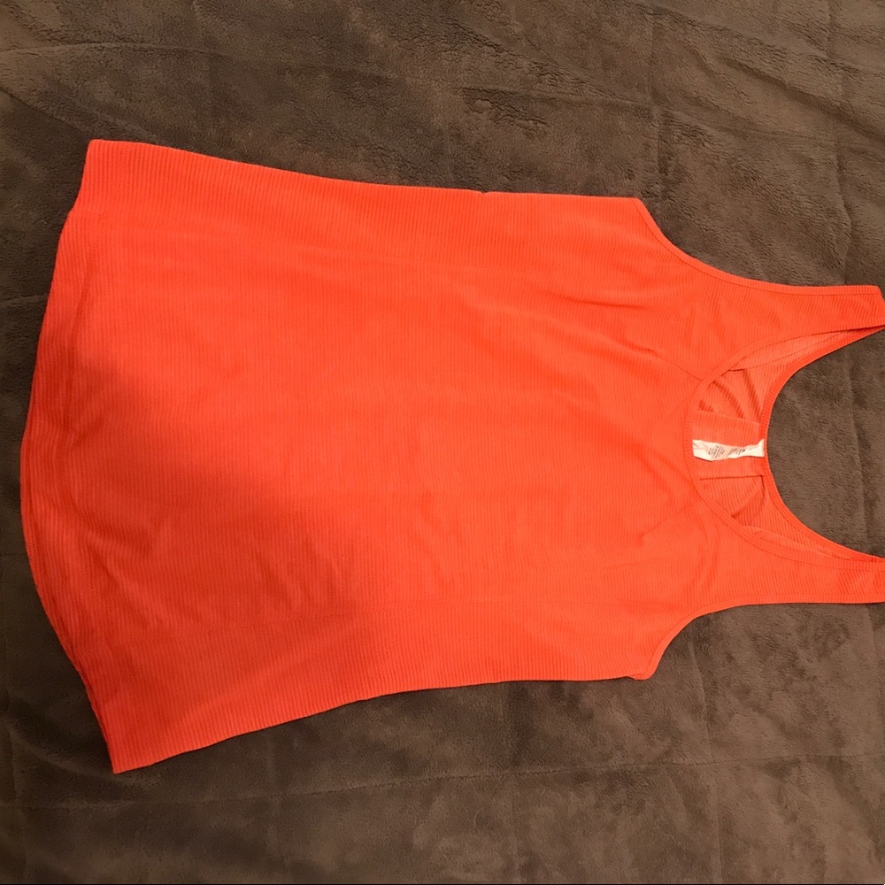 Lululemon orange tank