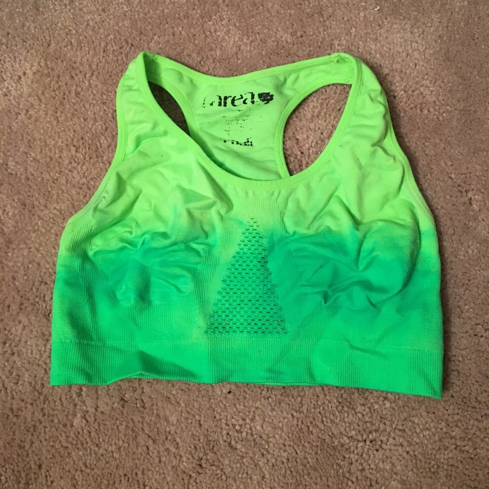 Colorful sports bras