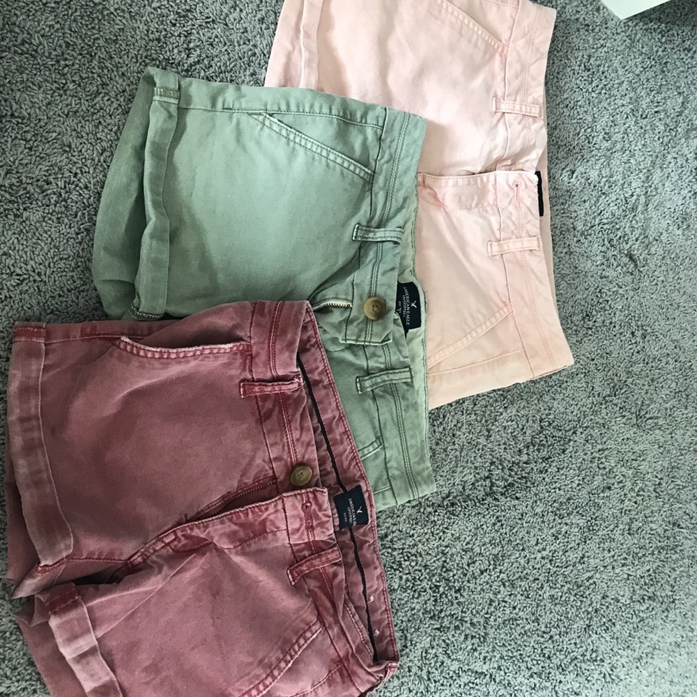3 pairs of American Eagle shorts for GREAT price!