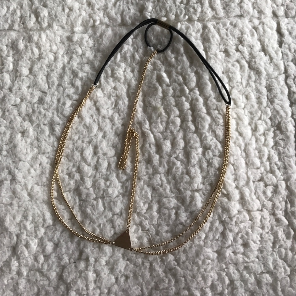 Gold Triangle Headpiece