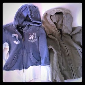 Two Ralph Lauren lightweight hooded jackets