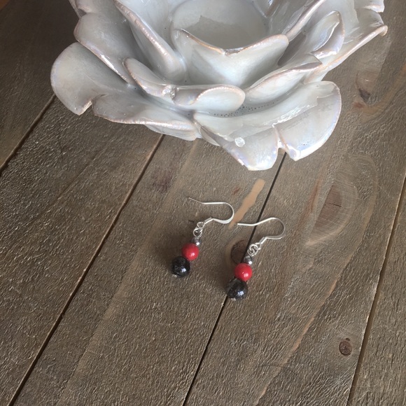 3 for $30 Natural Gemstone Earrings - Picture 2 of 3