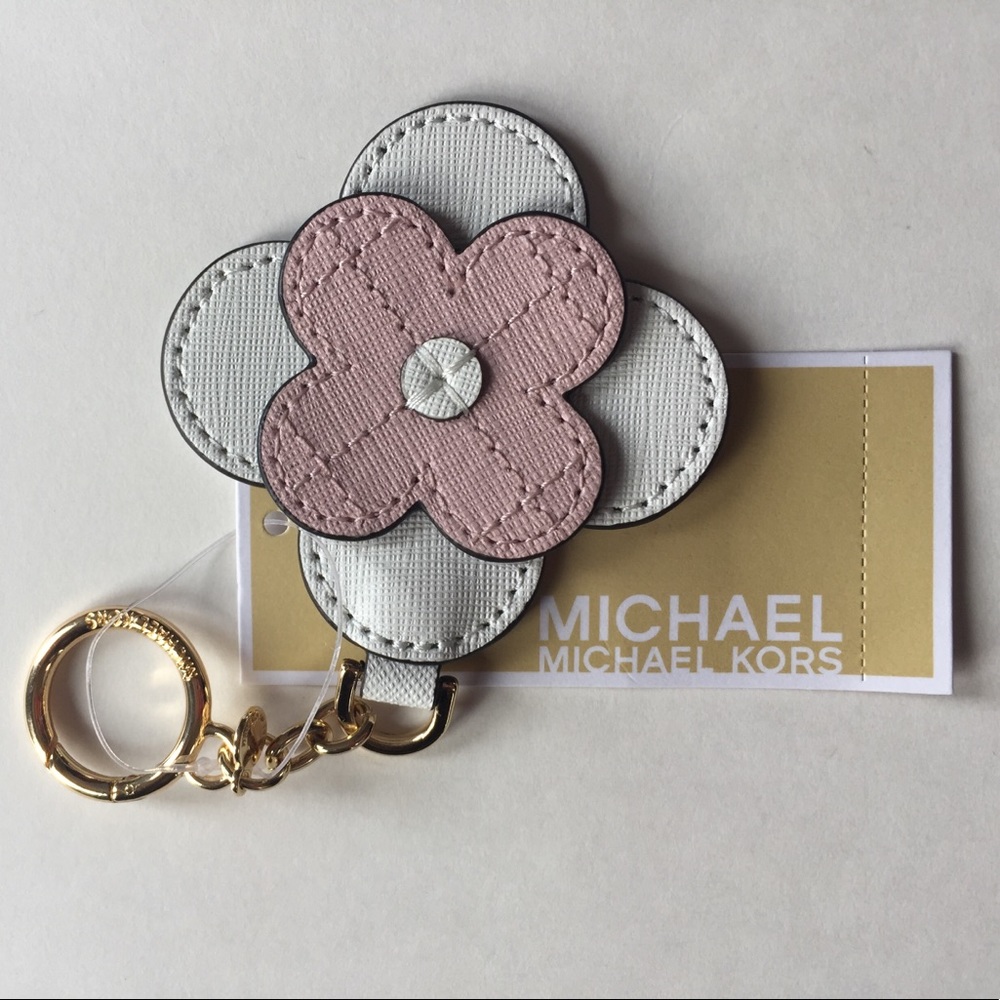 NEW with tags Genuine MICHAEL KORS leather charm