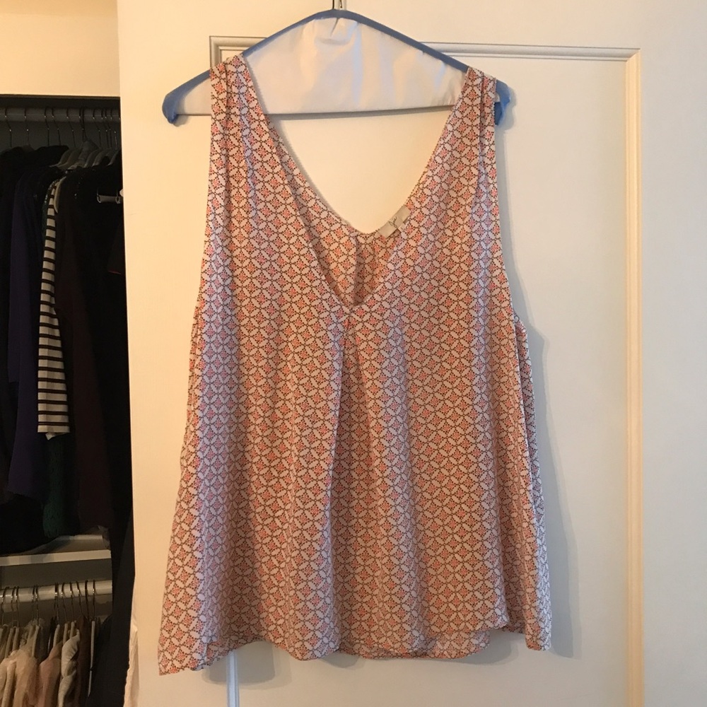 JOIE 100% silk sleeveless blouse