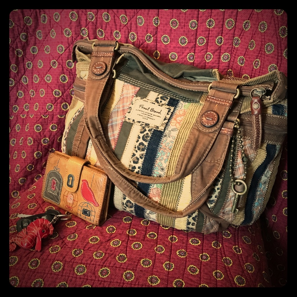 Rare Fossil 1954 Handbag
