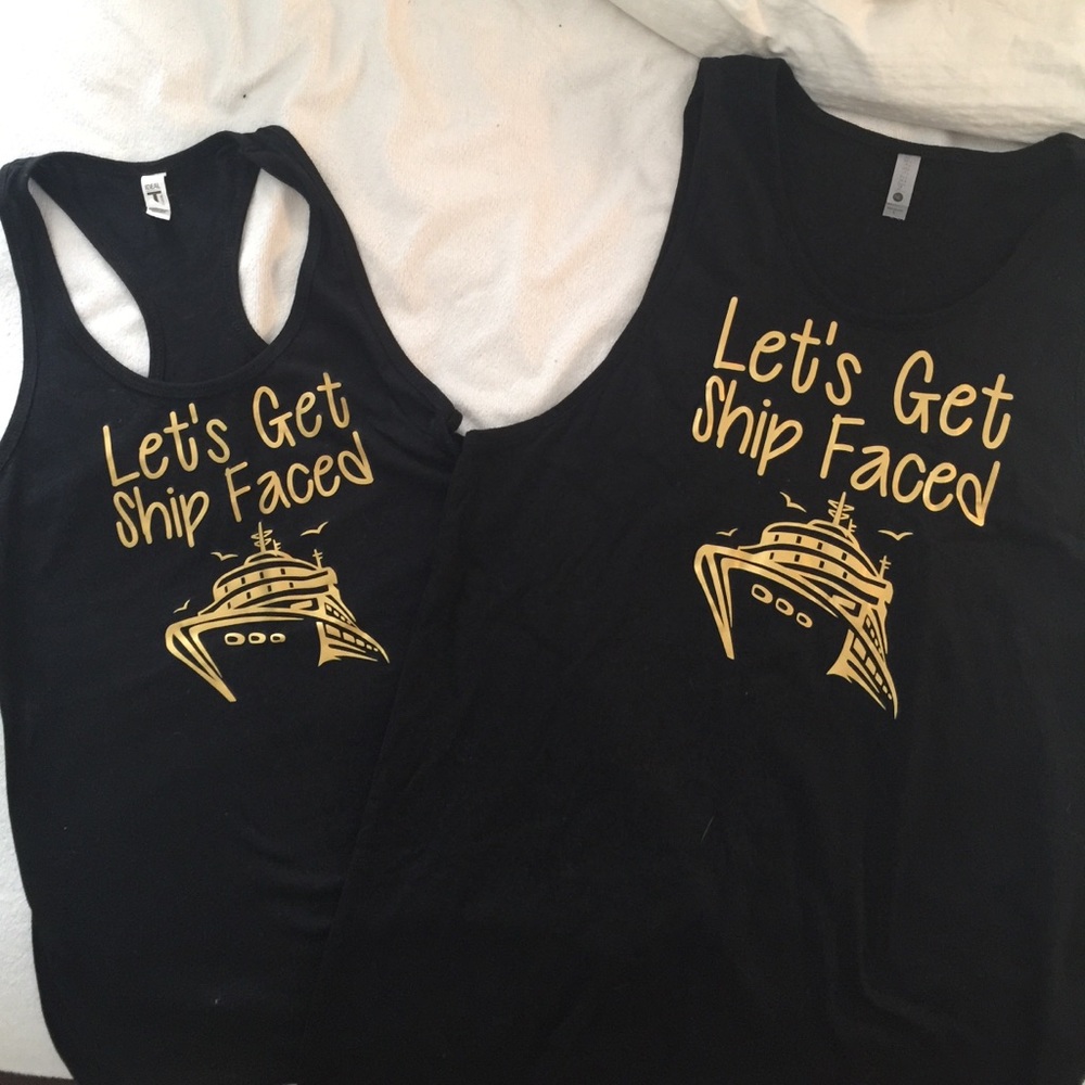 His and Hers "Lets get Shipfaced" tanks!