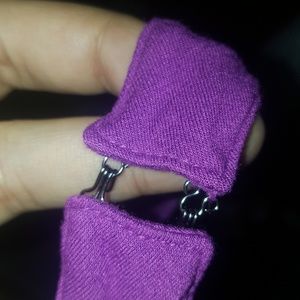 Purple Beaded top