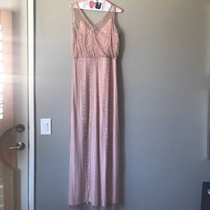 Adrianna Papell Gown Blush