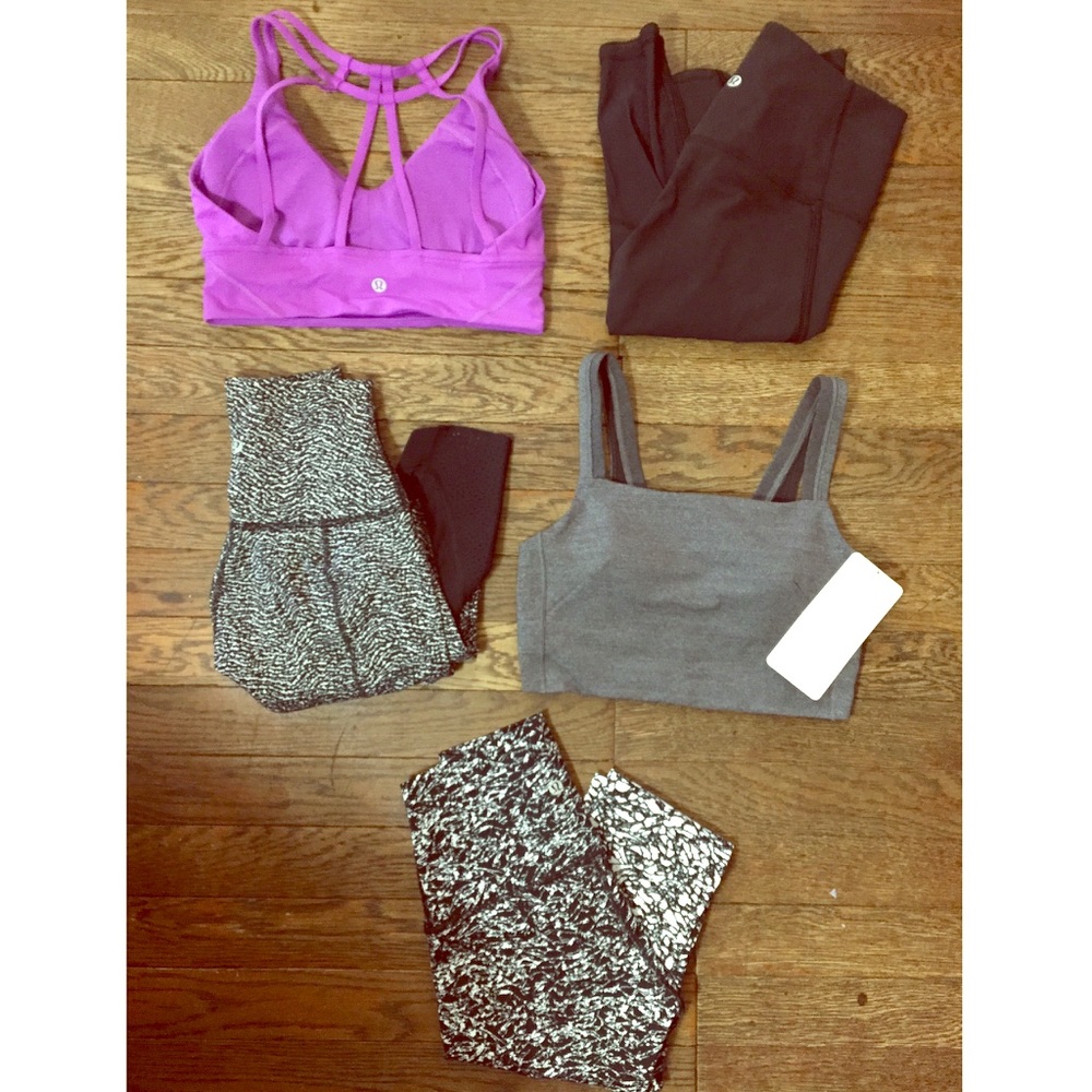 LULULEMON bundle pants and bras